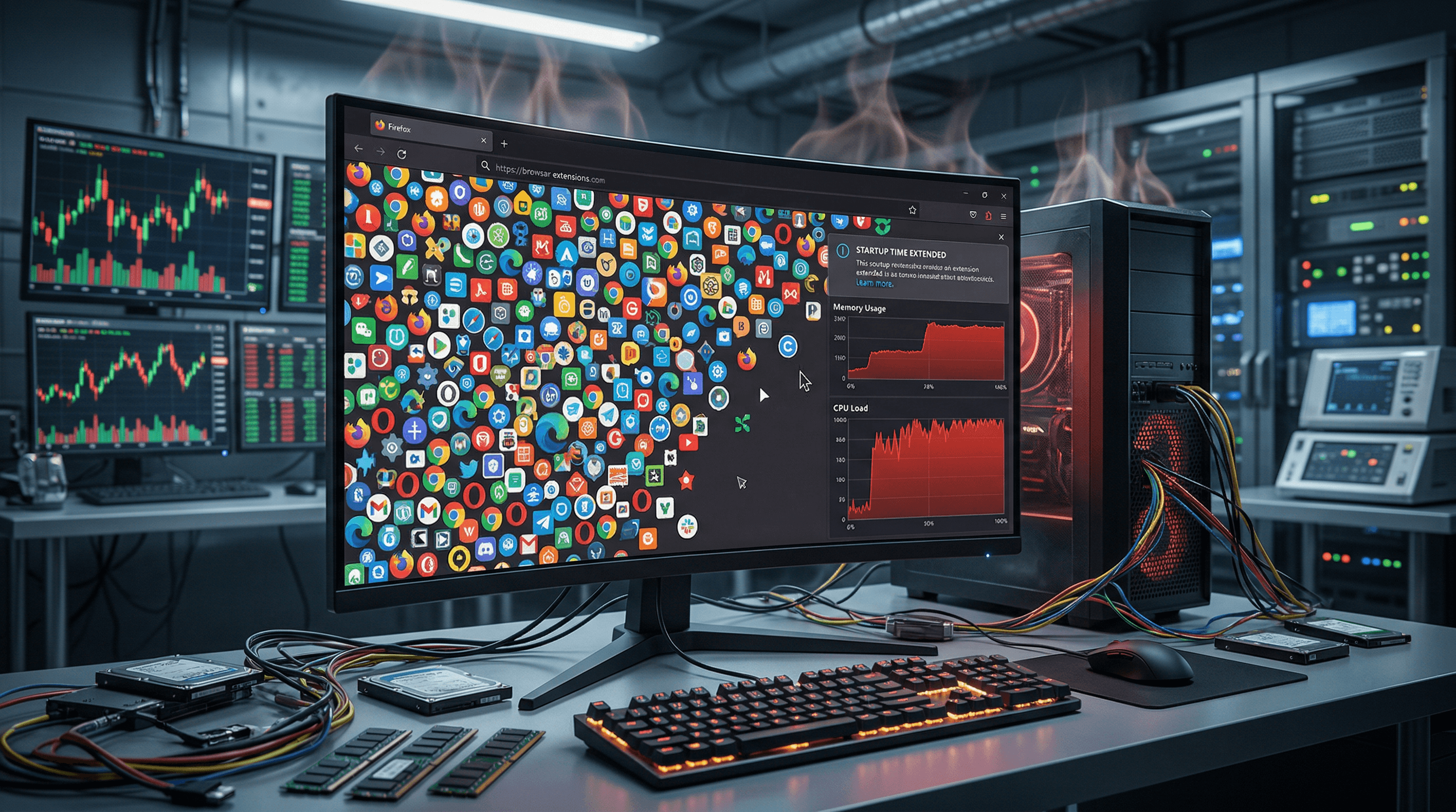 Firefox Extensions Scalability Test Installs 25,467 Add-ons