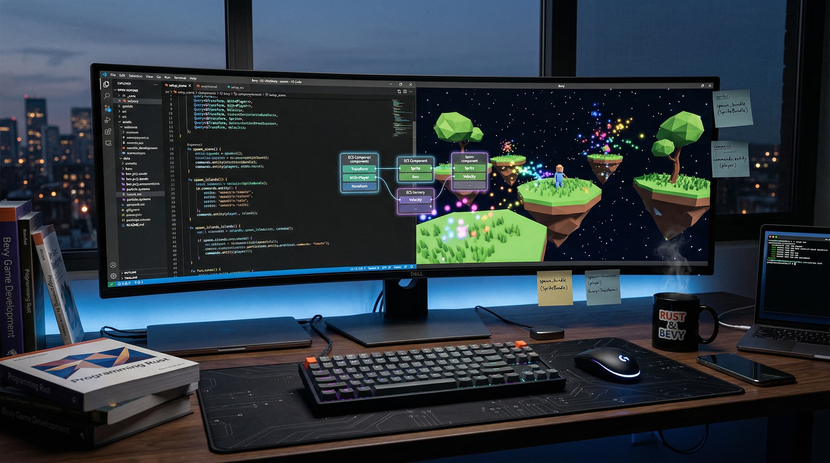 Bevy Tutorials Launch for Rust Game Developers