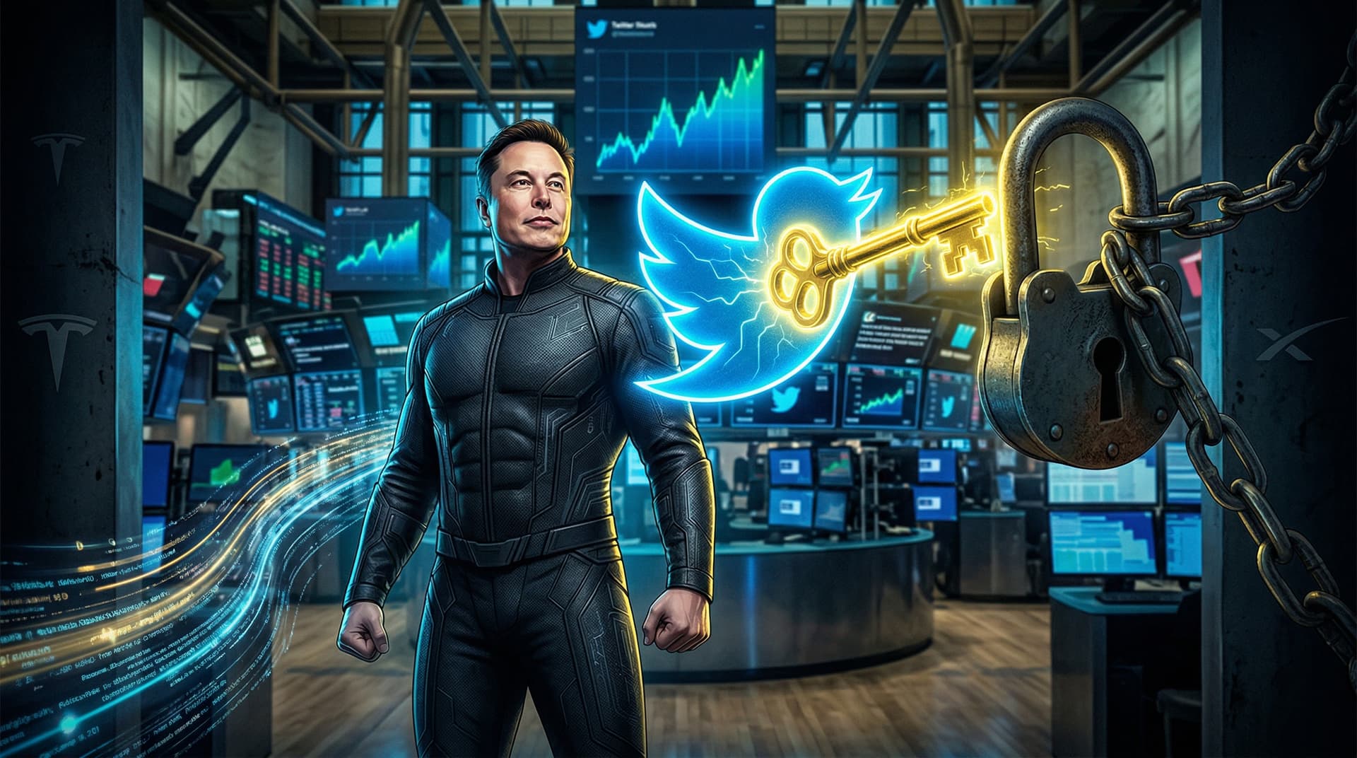 Elon Musk Launches $44B Bid to Acquire Twitter