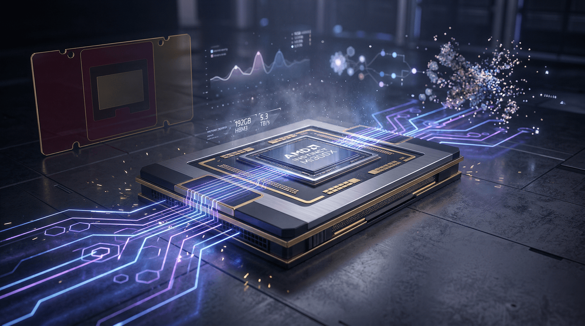 AMD Unveils MI300X AI Chip to Challenge Nvidia Dominance