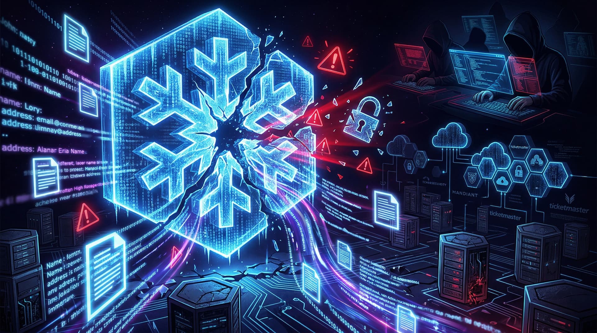 Snowflake Hack Hits Ticketmaster, Santander: Millions Exposed