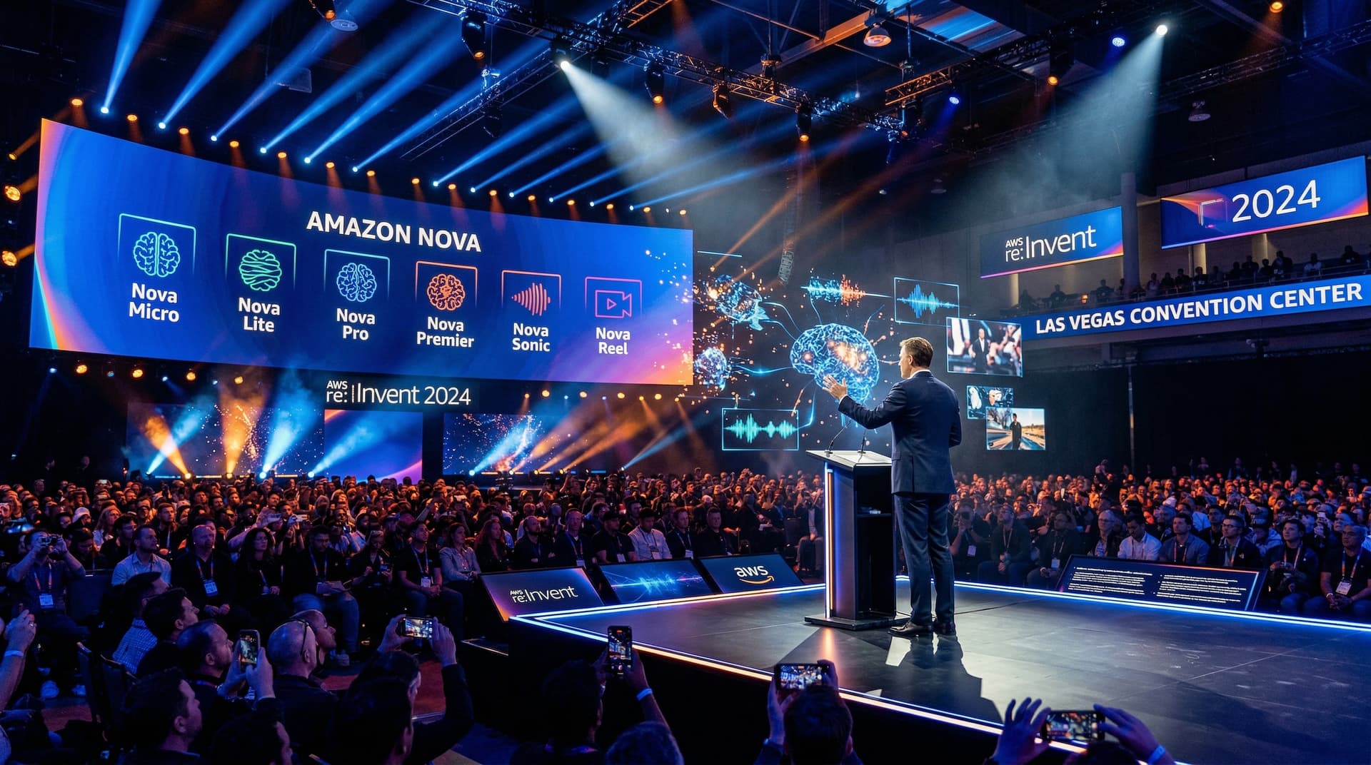 AWS Unveils Powerful Nova AI Models at re:Invent 2024