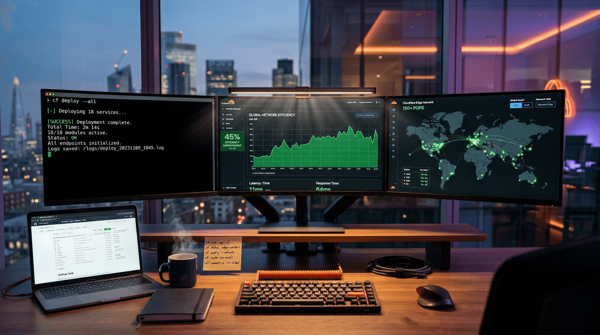 Cloudflare CLI Cuts Dev Time 45% Across 25 Services