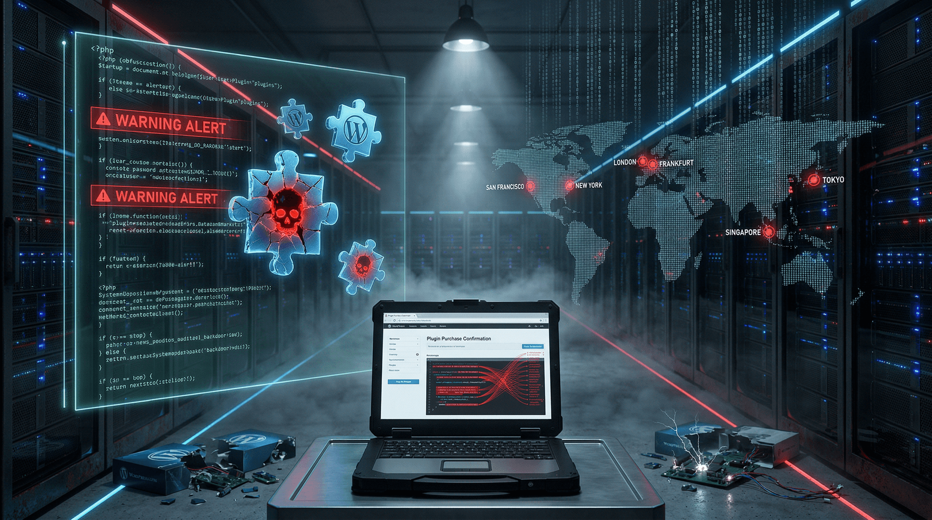 WordPress Backdoor Attack Hits 30 Plugins, Risks 1.2M Sites