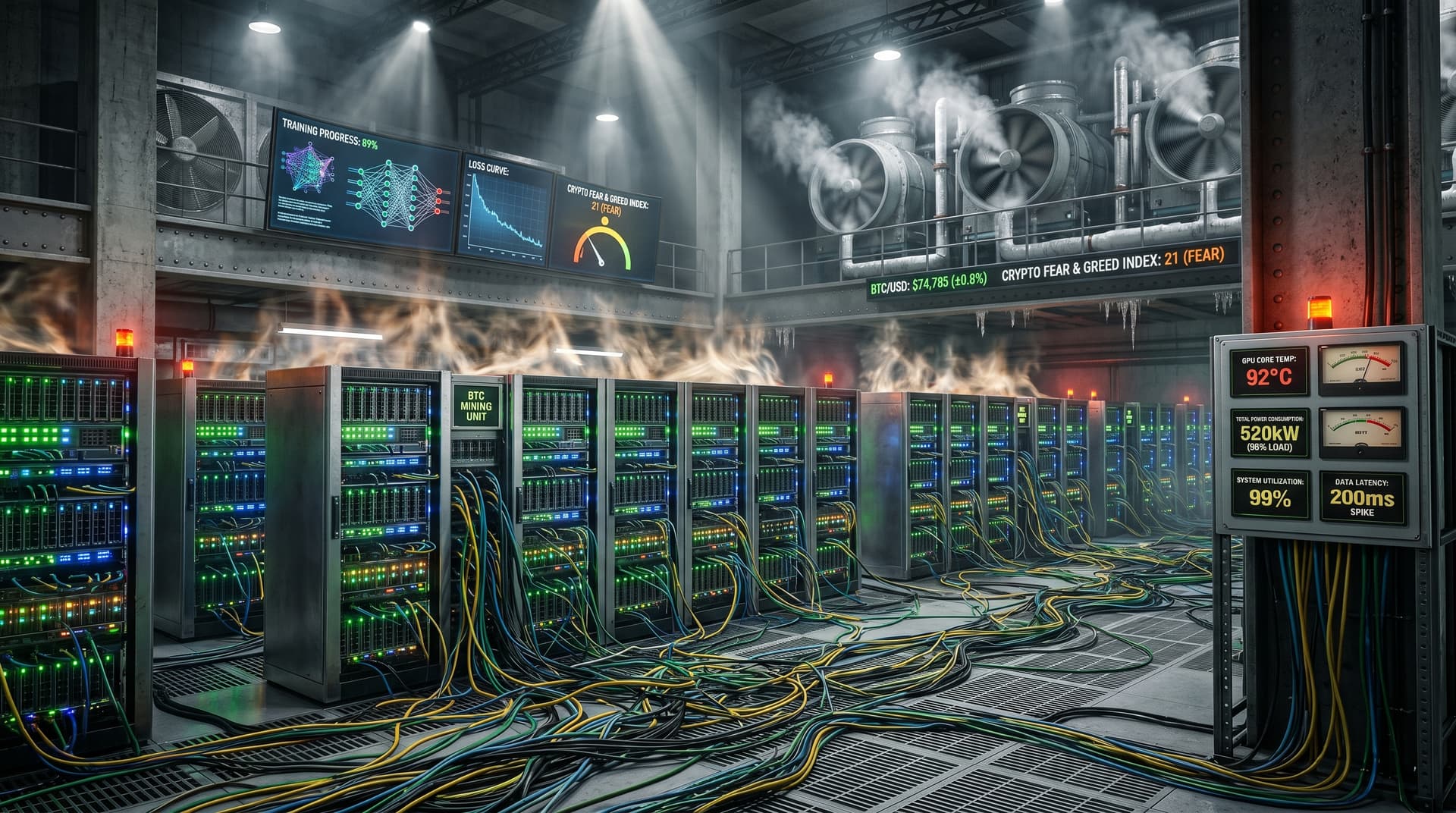 IT Infrastructure AI Demands Strain Scalability as BTC Hits $74,785 USD