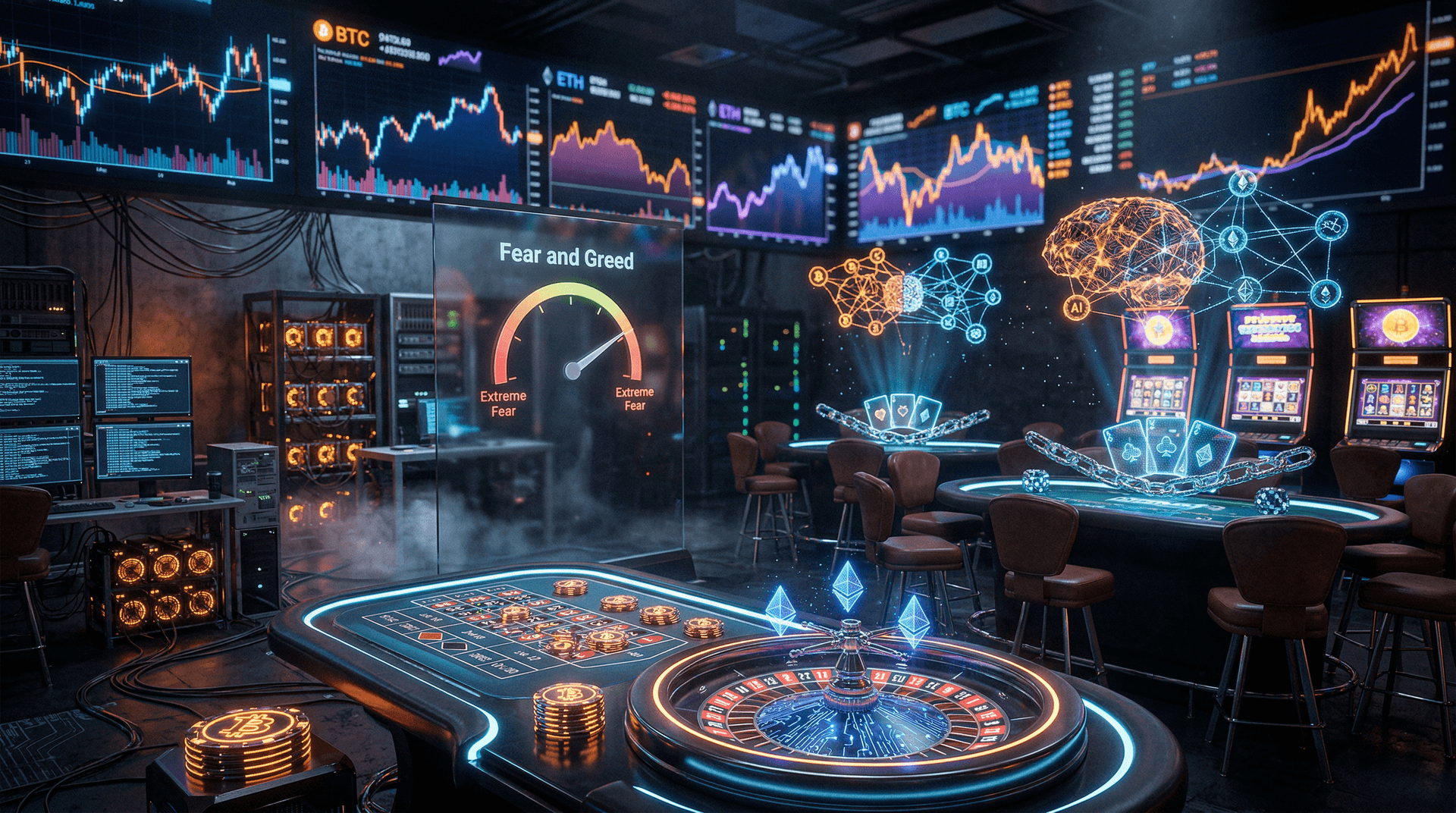 Crypto Casinos Process BTC Bets at $74,333 Amid Fear