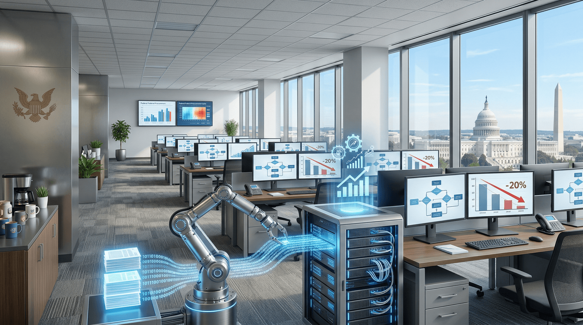 GSA Launches Automation Targeting 1M Hours After 40% Cut