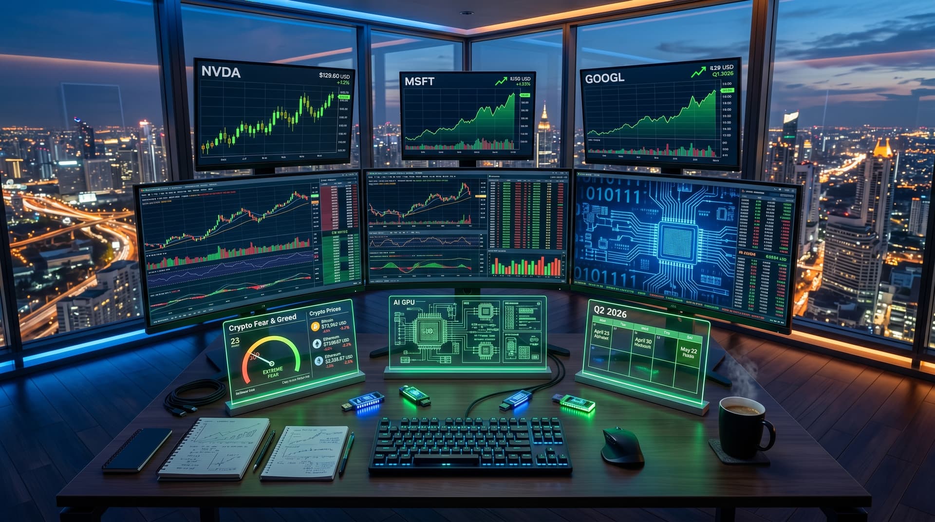 Motley Fool Names 3 AI Stocks for Q2 2026: NVDA, MSFT, GOOGL