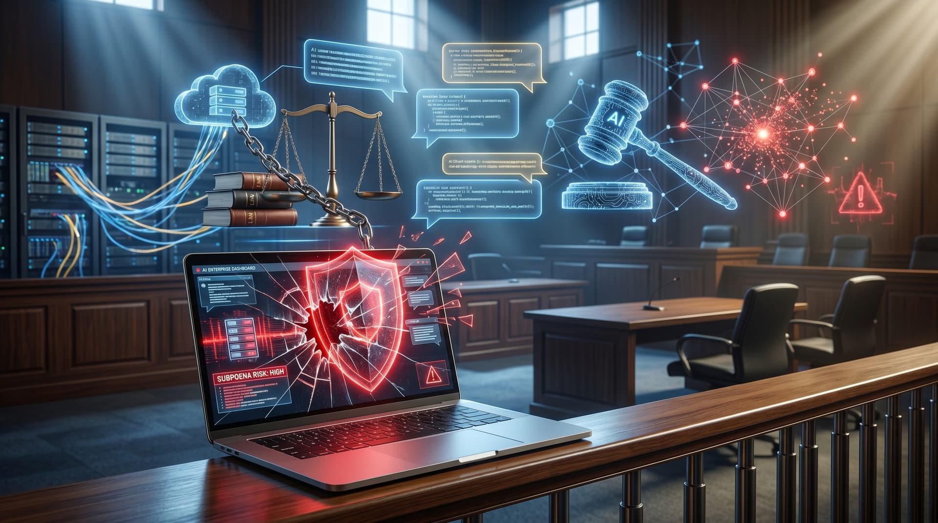 US Court Rules AI Chats Admissible, Fear & Greed Hits 23